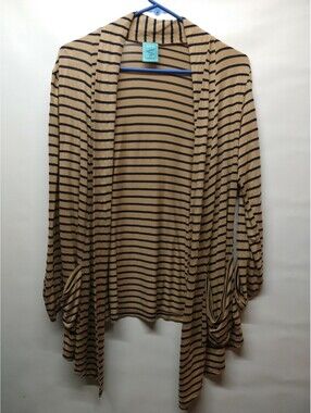h.i.p. Happening In The Present Size Large Cardigan Shirt 052